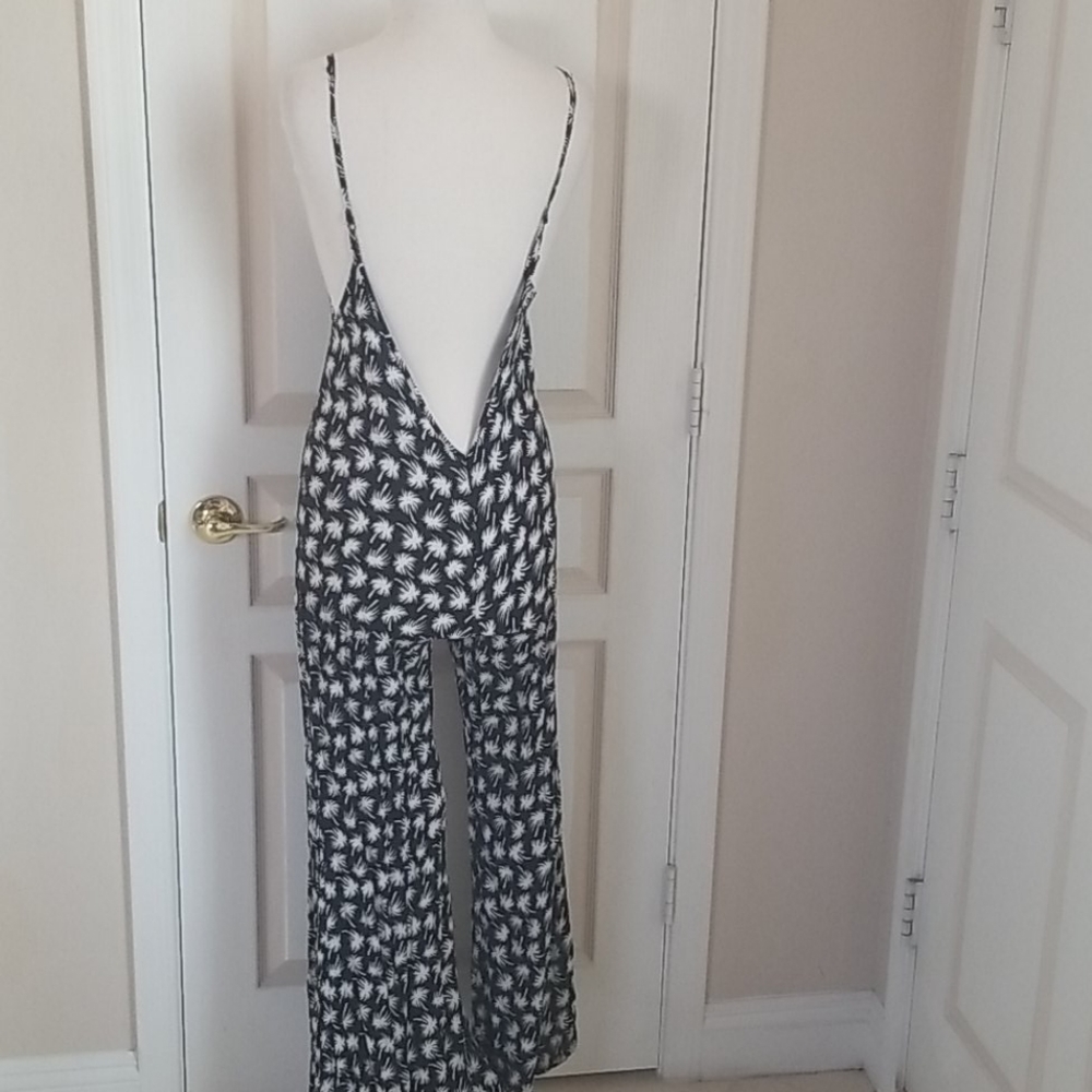 Blue Life Palm Jumpsuit - Picture 5 of 5